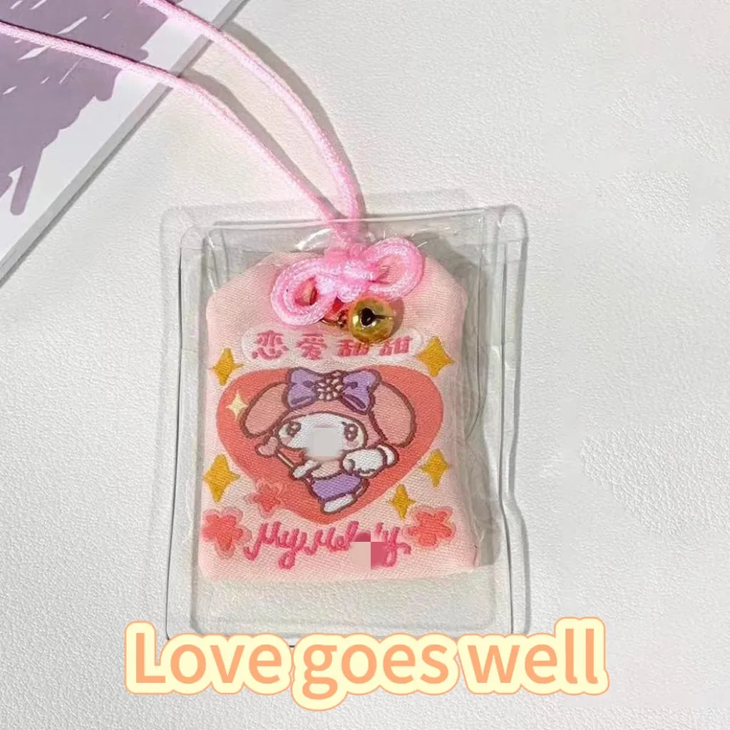 Embroidery Sanriooo Wishing Bag Charm