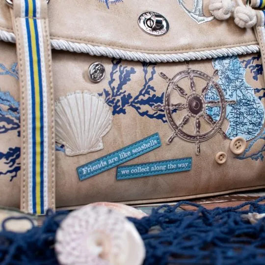 ENGLISH COAST SCRAPBOOK KEIRA SATCHEL