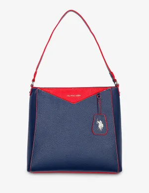 ENVELOPE STITCH HOBO BAG
