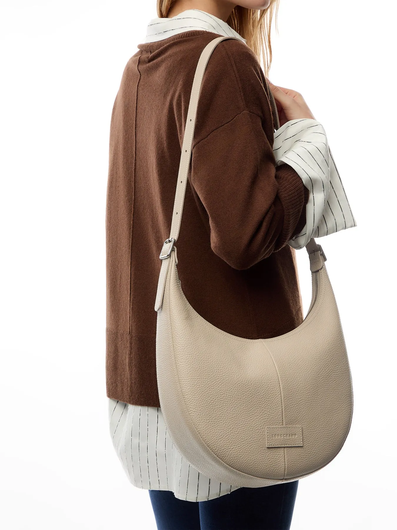 Essential Cuir Crossbody bag L