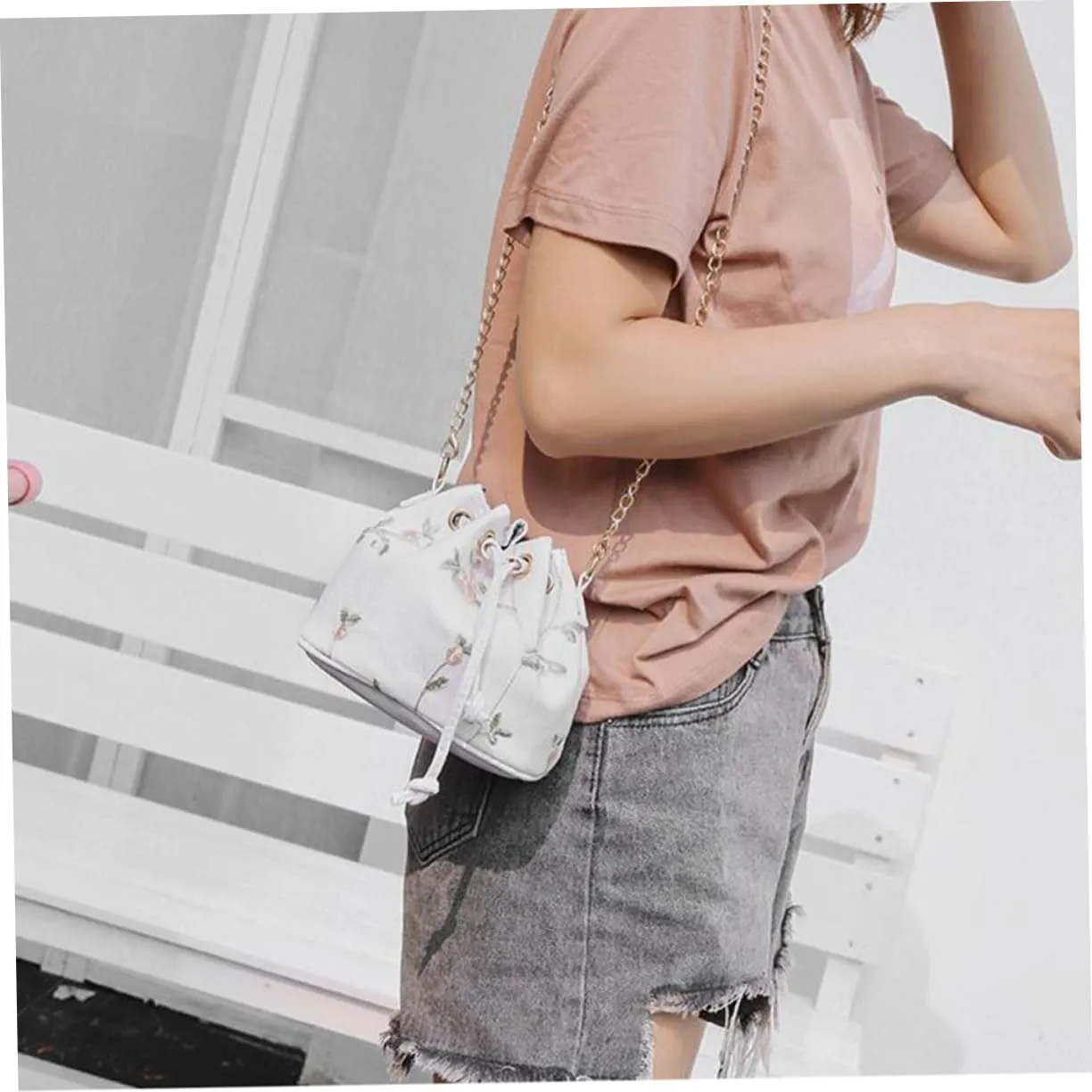 Fashion Bucket Bag Shoulder Bucket Bag Women Bucket Bag Shoulder Bucket Miss