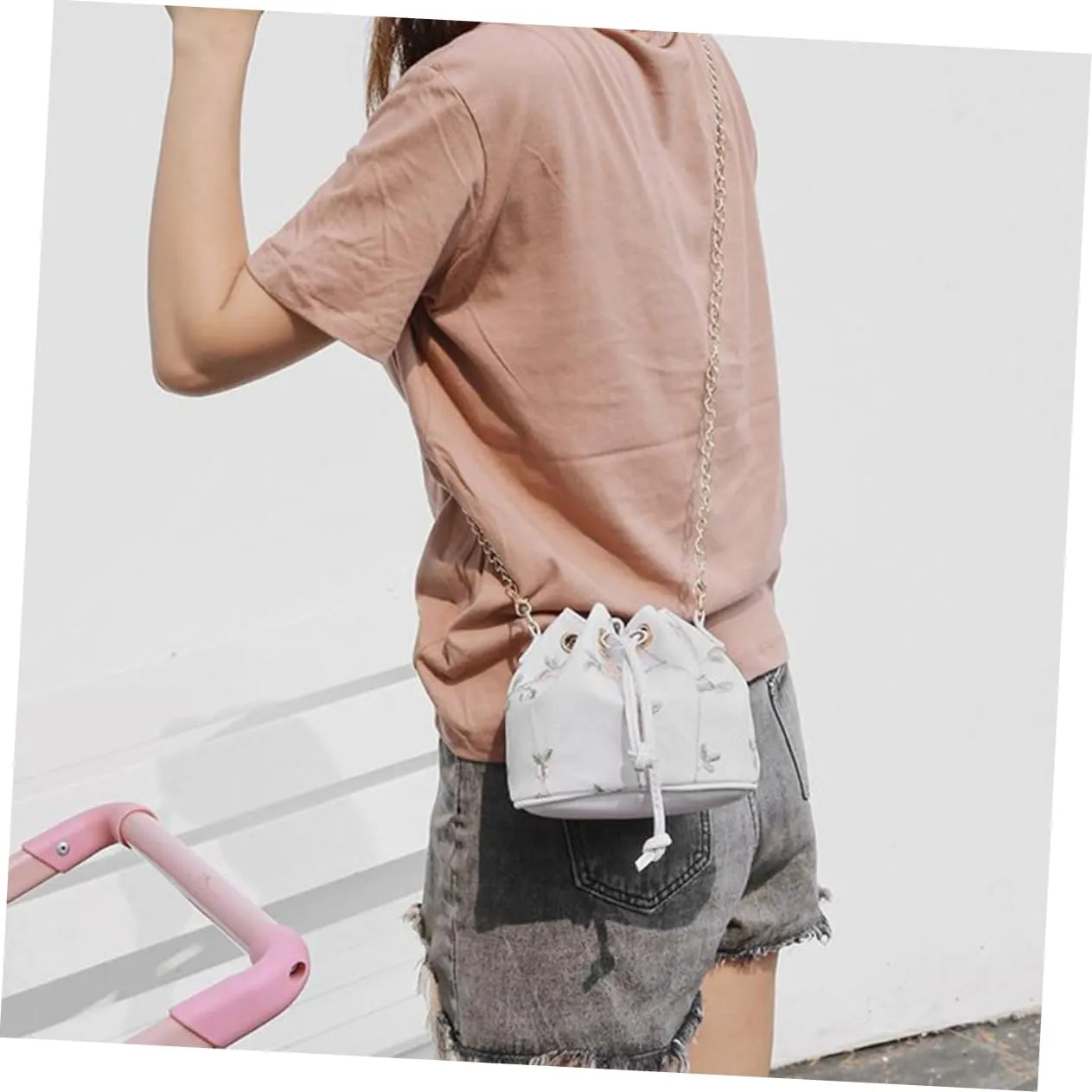 Fashion Bucket Bag Shoulder Bucket Bag Women Bucket Bag Shoulder Bucket Miss