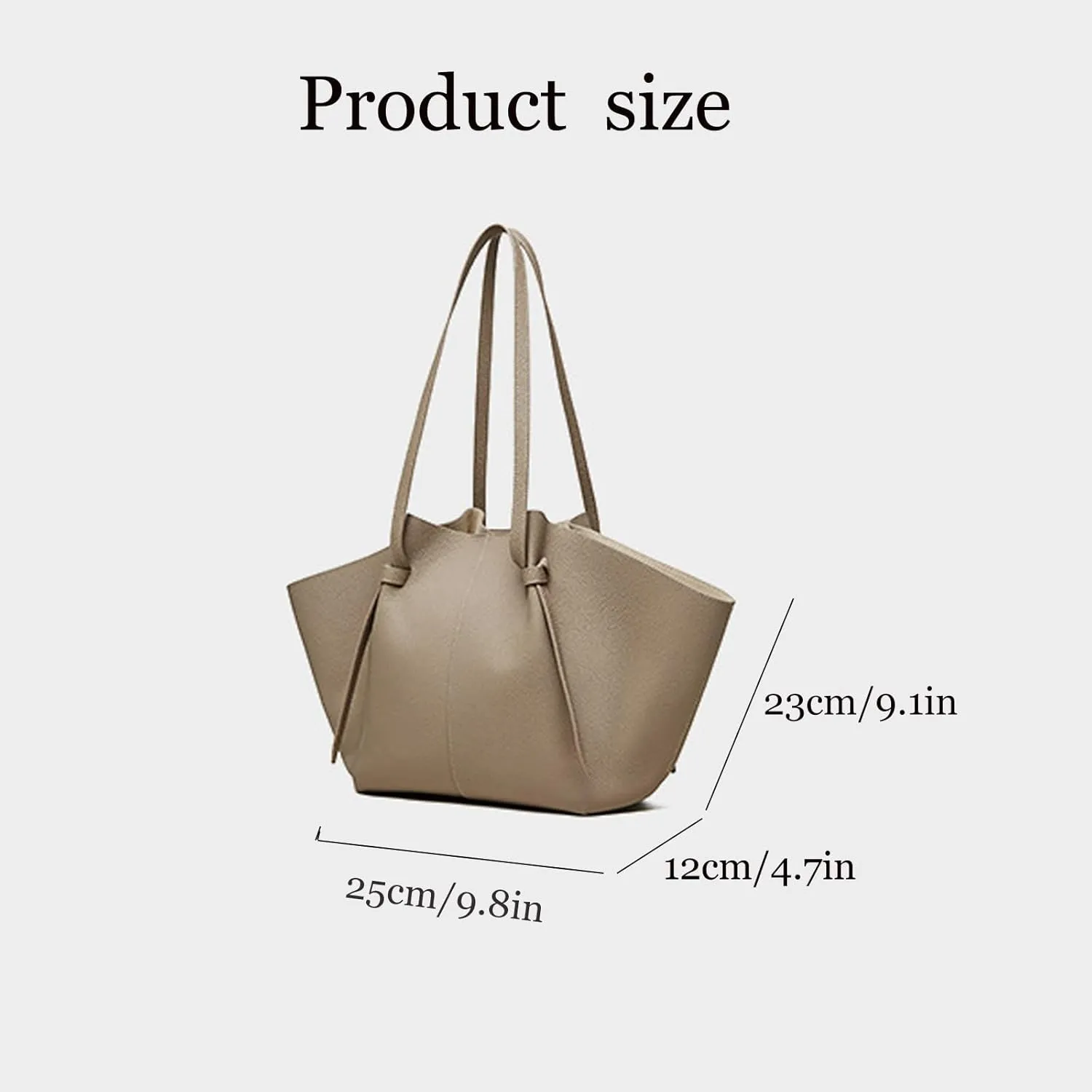 Fashion Leather Shoulder Bag, Retro Top Handle Bag, Classic Purse Slouchy Hobo ，For Travel, Shopping, Parties,Work