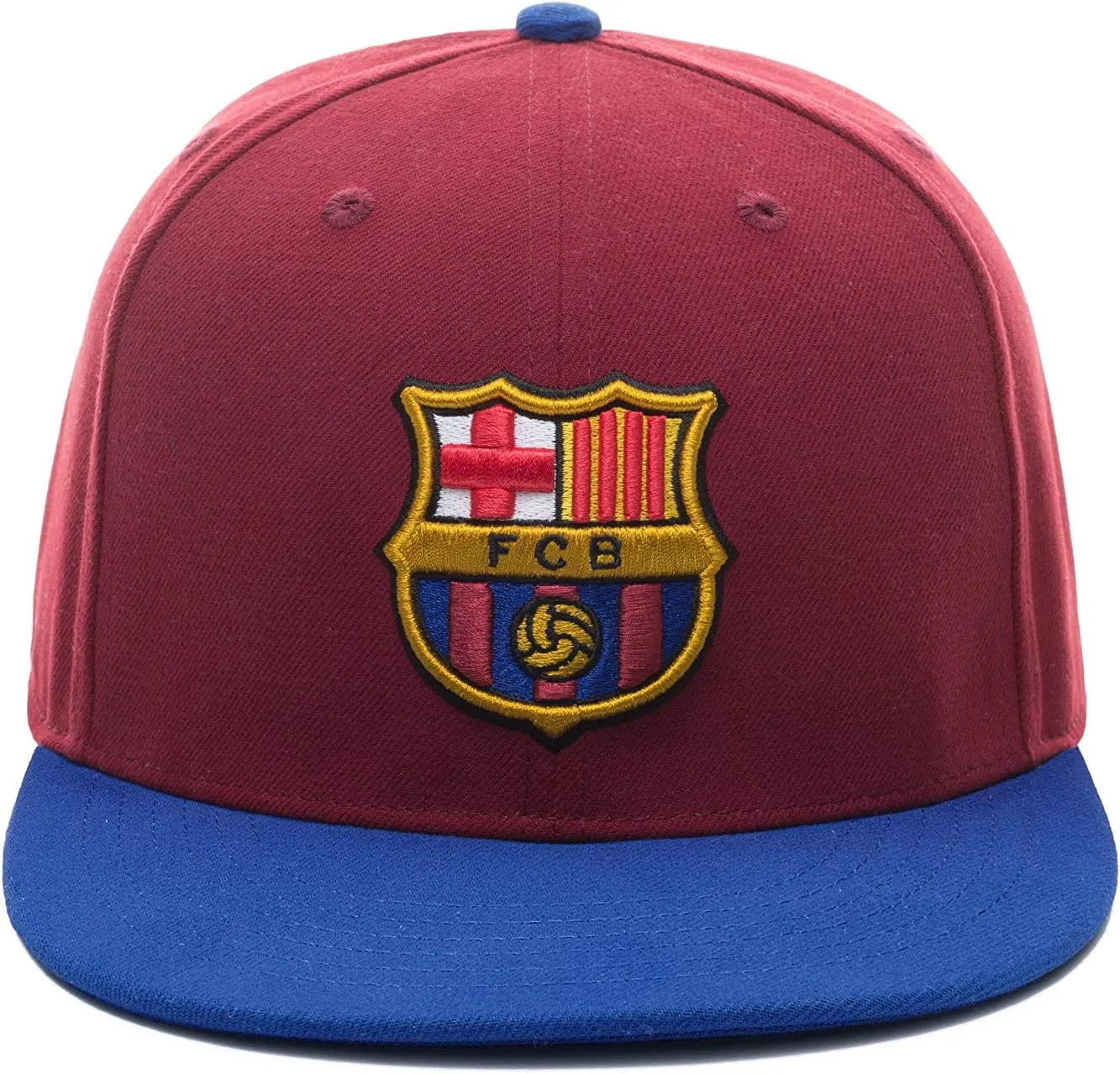 FC Barcelona Team Adjustable Snapback Hat Red/Blue
