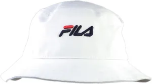 Fila Unisex Speed Logo Cotton Twill Fashion Bucket Hat (White)