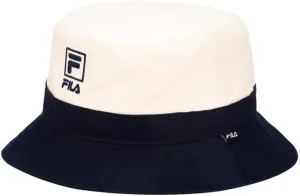 Fila Unisex Two Tone Cotton Twill Bucket Hat (Ivory/Peacoat)