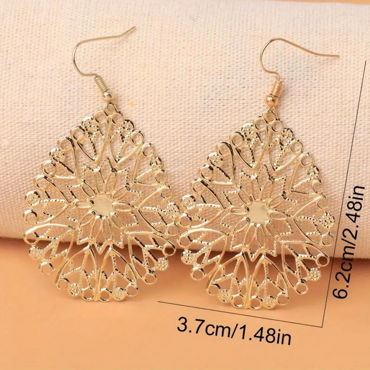 Filigree Silver Earrings