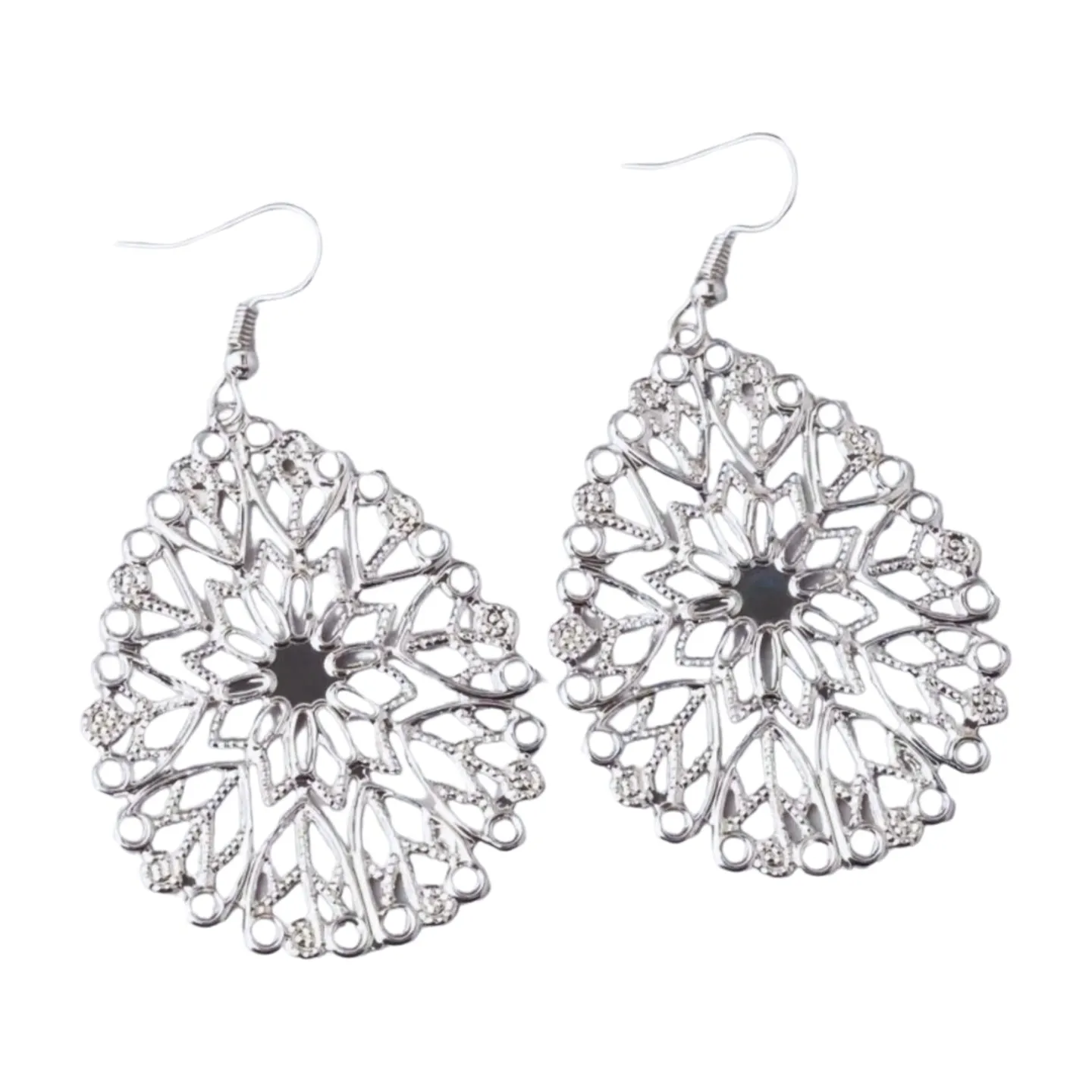 Filigree Silver Earrings