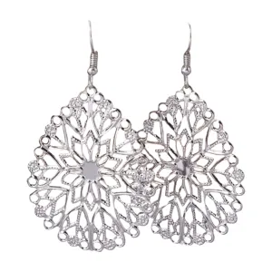 Filigree Silver Earrings