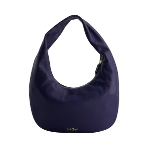 Fred Segal Rounded Soft Hobo Bag in Smooth Nappa Leather