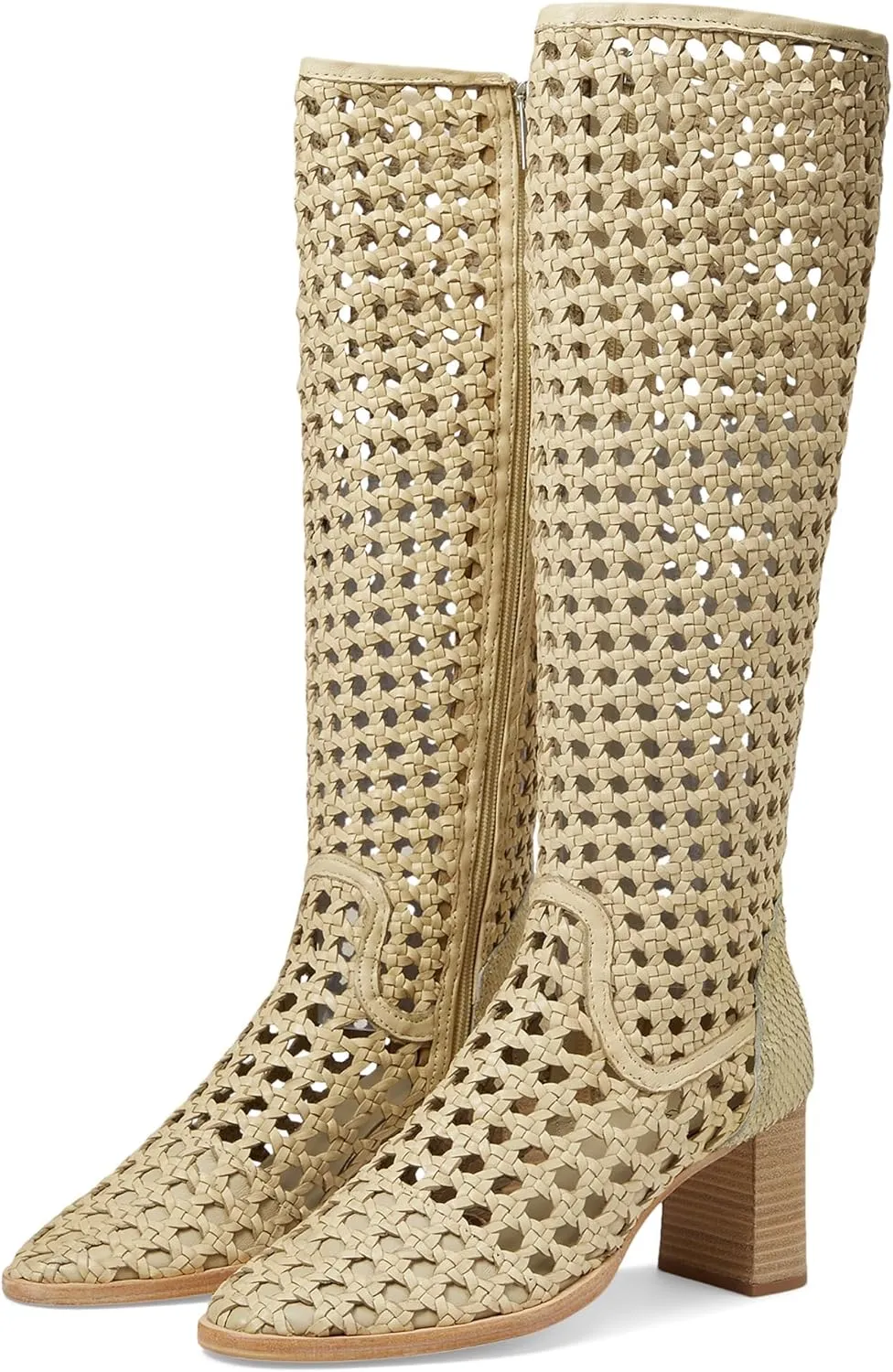 Free People Women's Woodstock Woven Boots Knee High