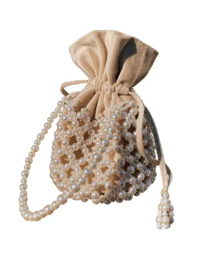 Freshwater Pearl Bucket Bag