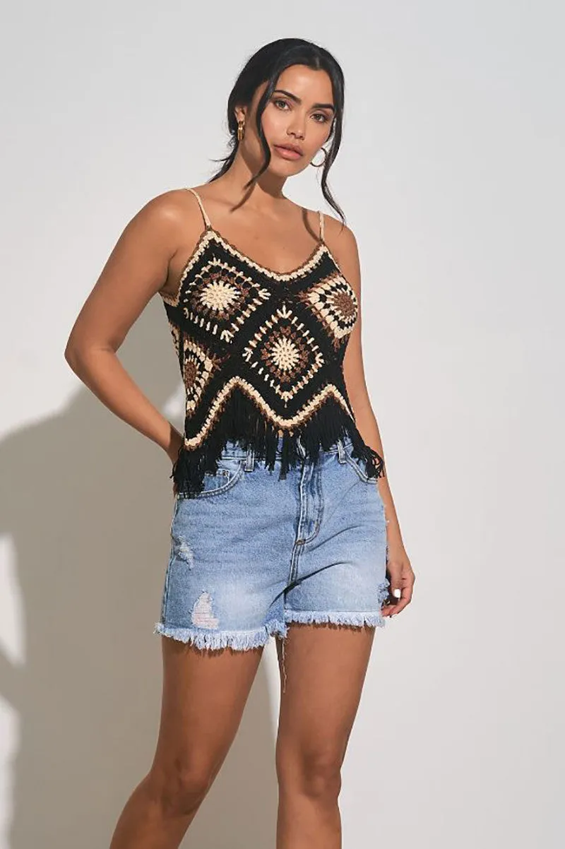 FRINGE TANK TOP