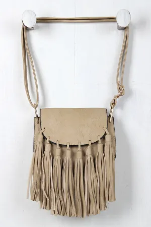Fringe Tassels Envelope Clutch Bag
