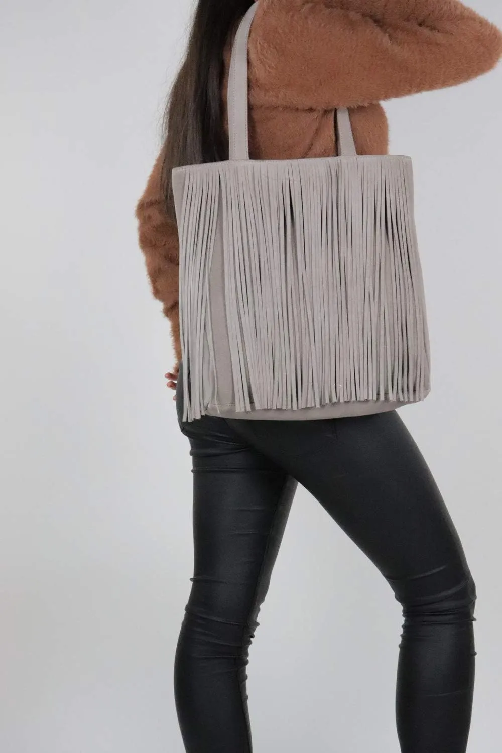 Fringed Tote
