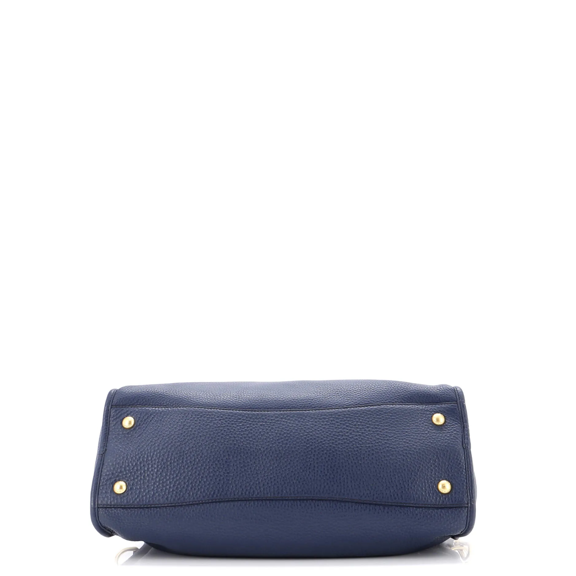 Front Zip Convertible Satchel Vitello Phenix Medium