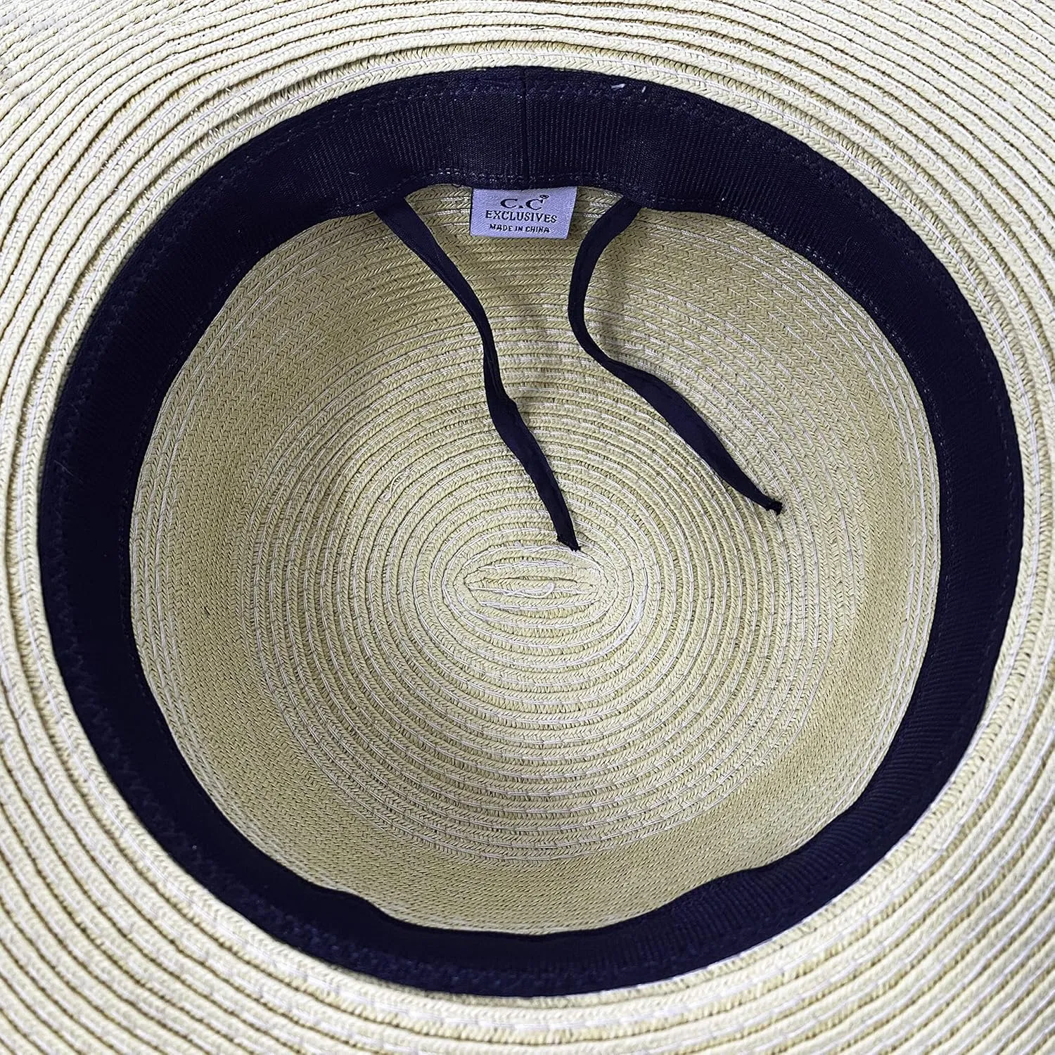 Funky Junque Women's Stylish Beach Sun Hat with Hello Sunshine Embroidery - UPF 50  Protection