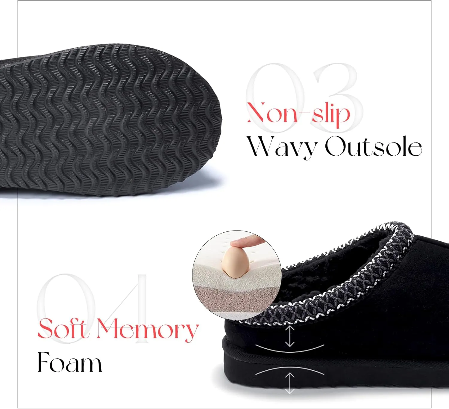 Fuzzy Slippers for Women Cozy Warm Shoes Indoor and Outdoor Faux Fur Fleece Lined Winter House Slippers for Woman Cute Short Ankle Shoes