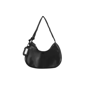 GANNI Black Hobo Bou Bag