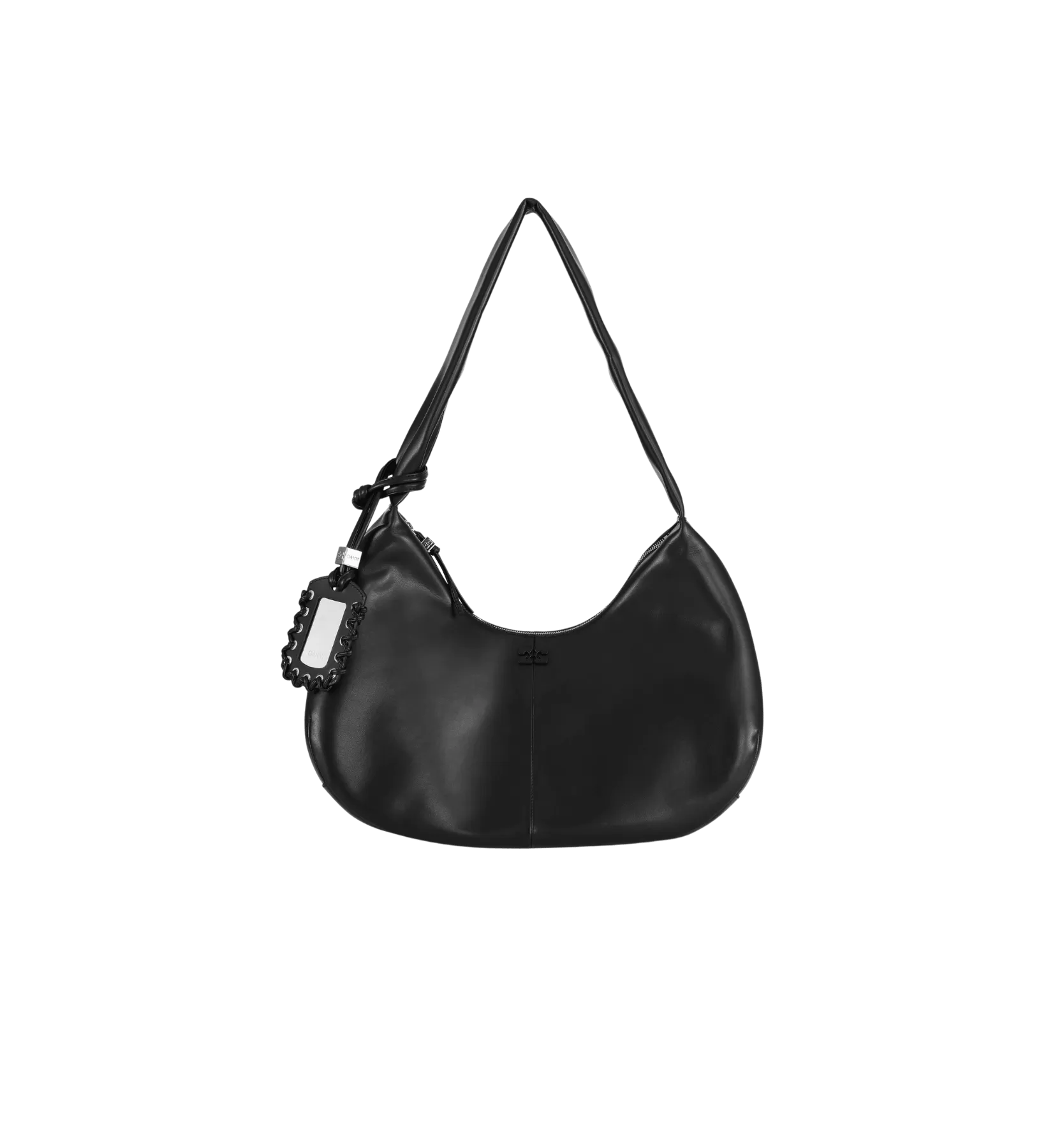 GANNI Black Hobo Bou Bag