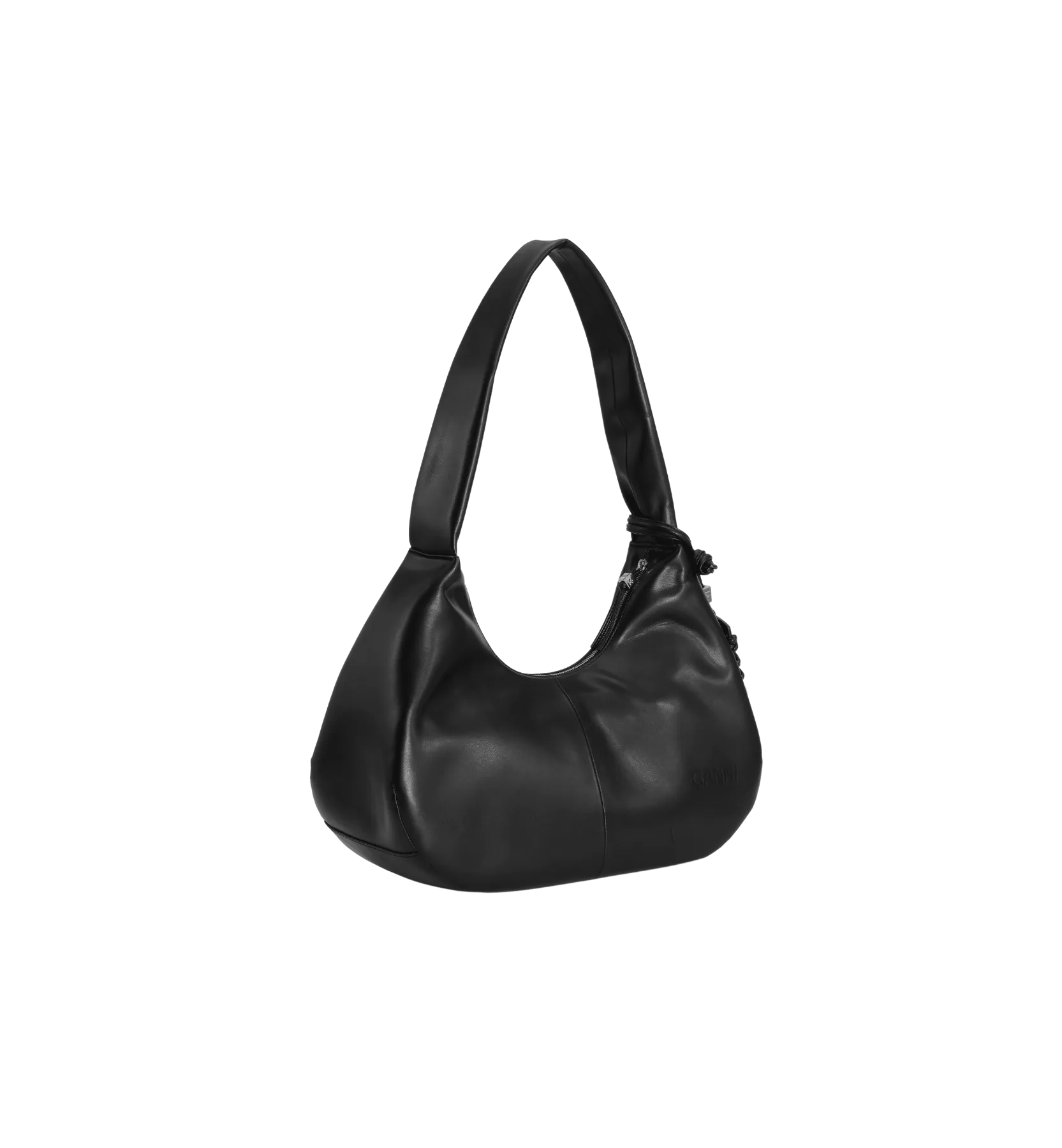 GANNI Black Hobo Bou Bag