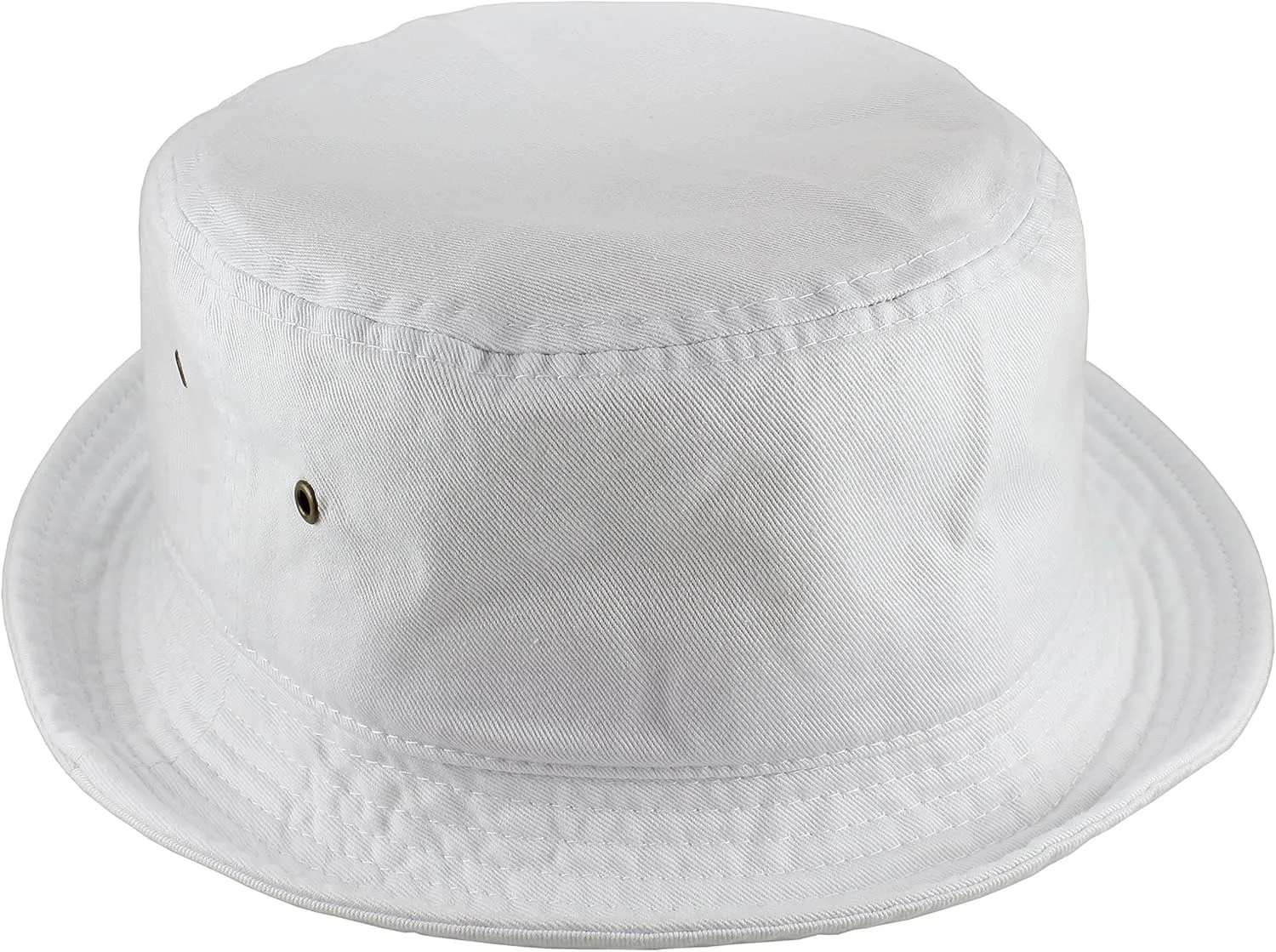 Gelante Solid Color 100% Cotton Bucket Hat for Women and Men Packable Travel Summer Beach Hat
