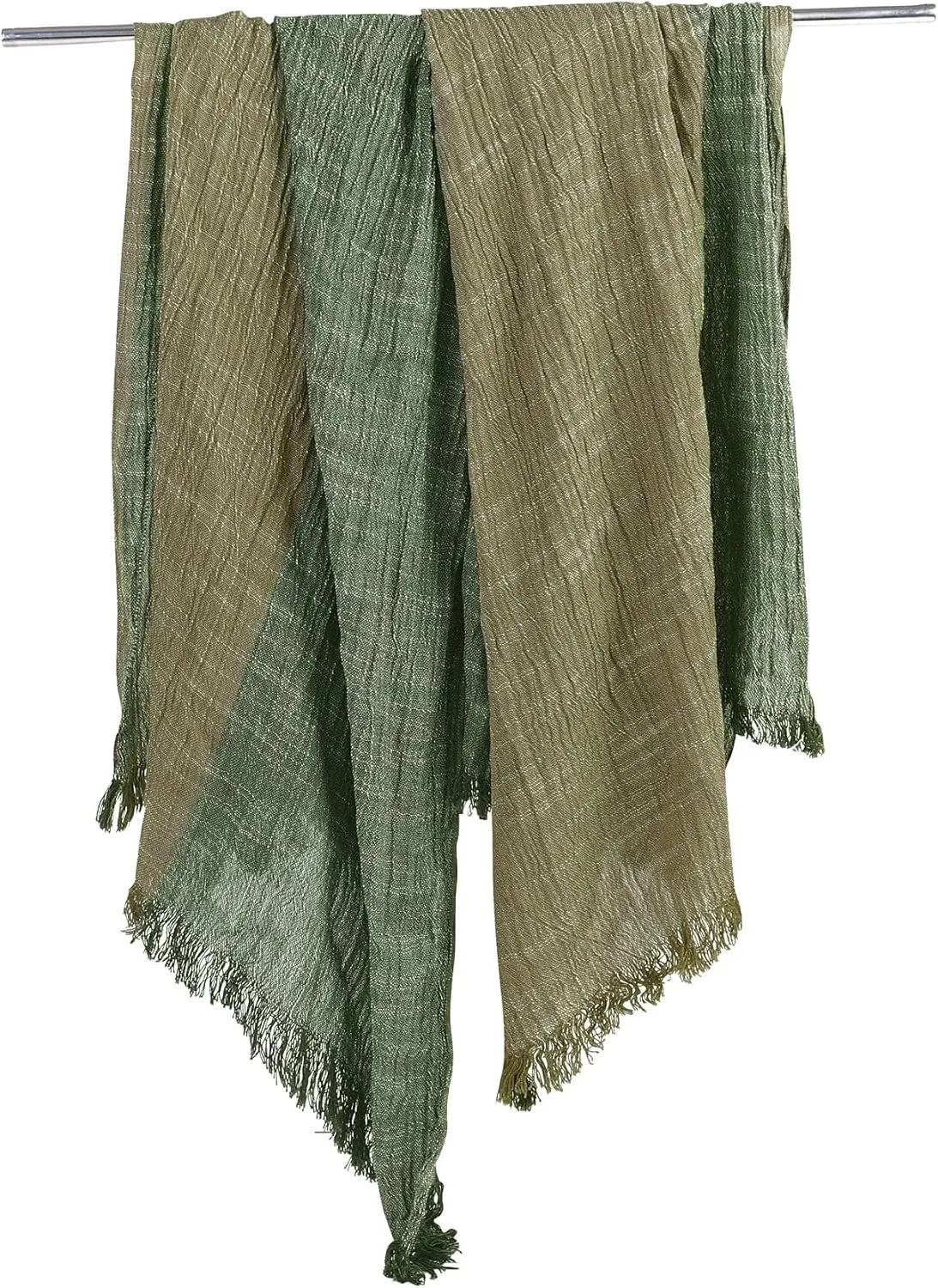 GERINLY Color Block Spring Scarf for Men Long Neck Wraps Shawl Urbanstyle Scarf Gift for Men