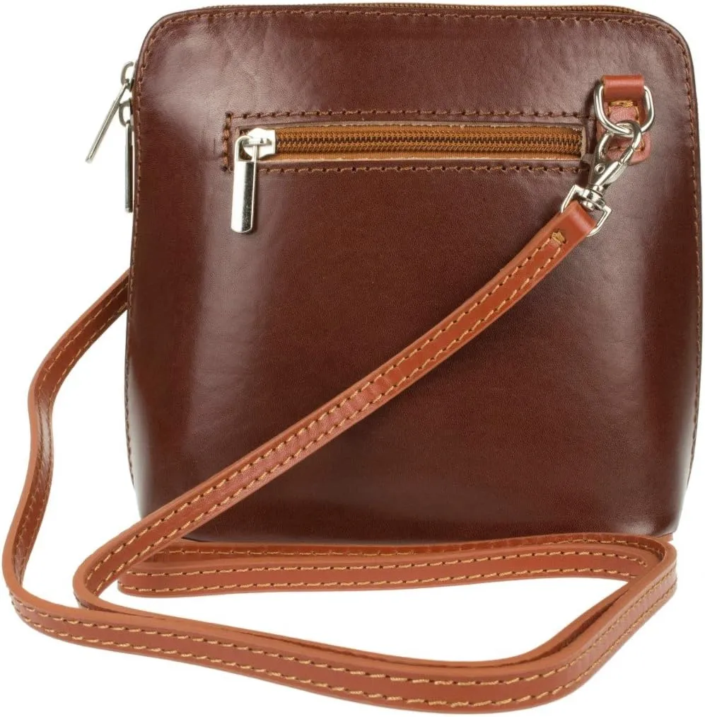 Girly HandBags Leather Snake Skin Rigid Cross Body Shoulder Bag