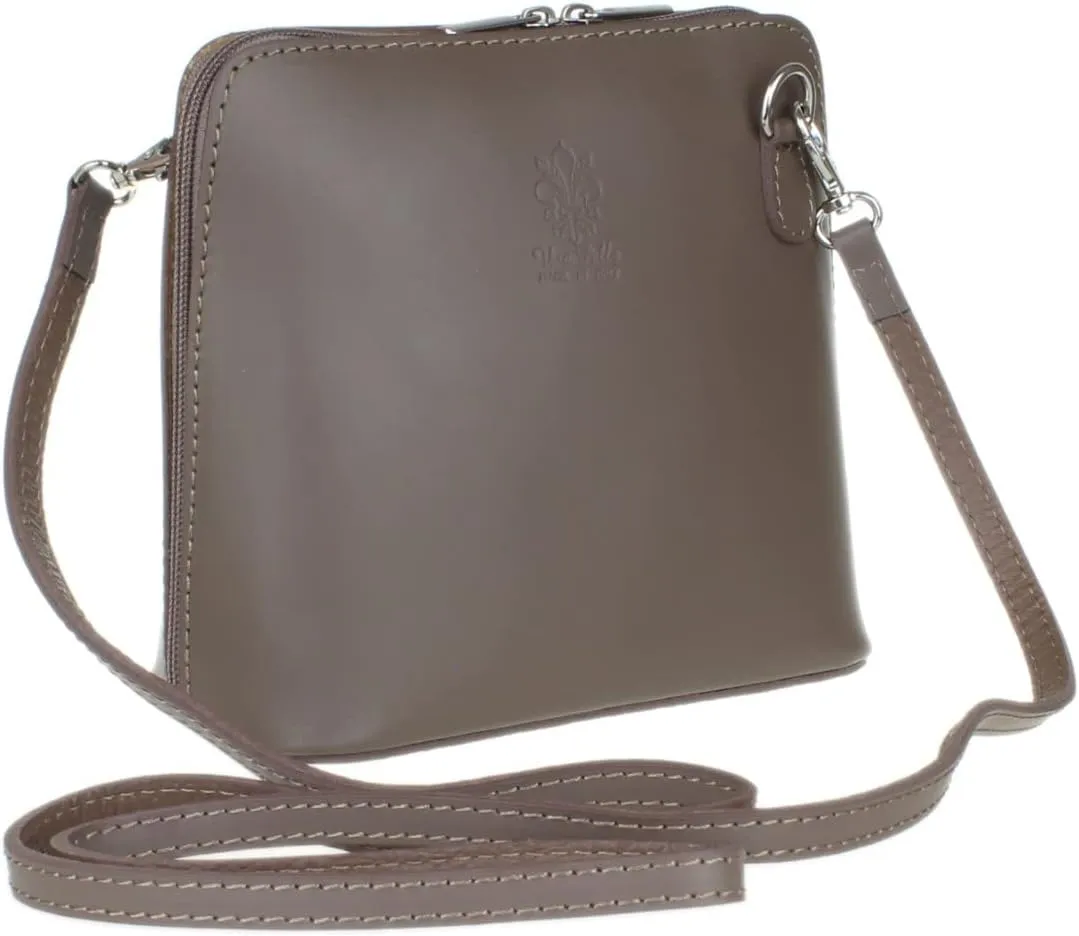 Girly HandBags Leather Snake Skin Rigid Cross Body Shoulder Bag