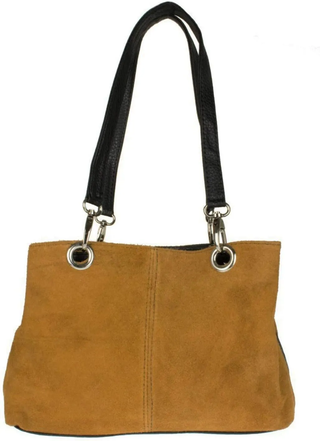 Girly HandBags Womens Italian Suede Leather Shoulder Bag