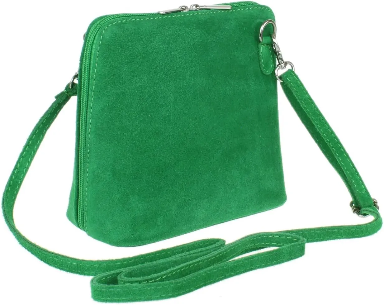Girly HandBags Womens Suede Cross Body Animal Print Zebra Leopard Shoulder Bag