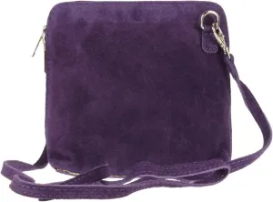 Girly HandBags Womens Suede Cross Body Animal Print Zebra Leopard Shoulder Bag
