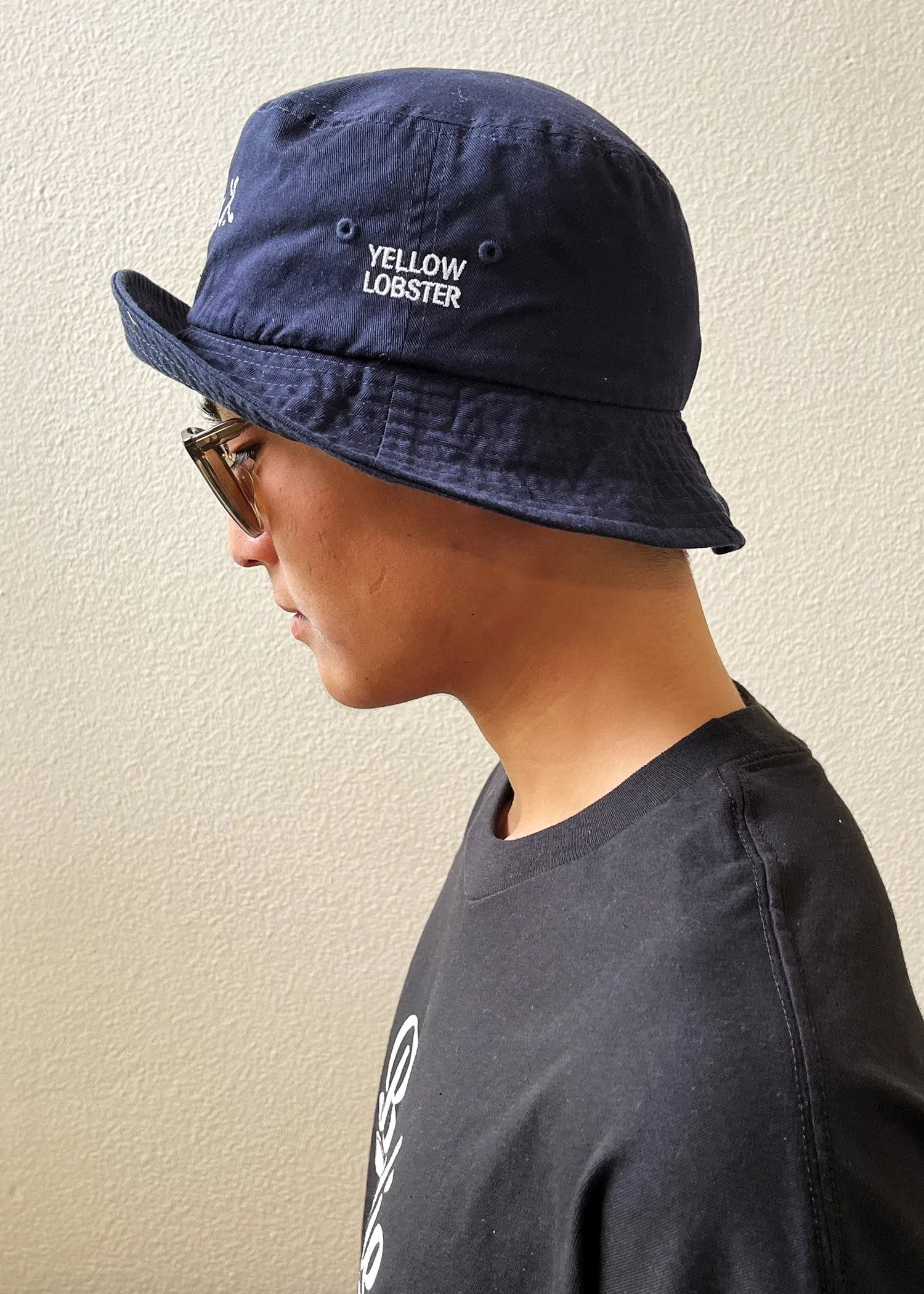 Golf Bucket Hat Navy [HWCM005]