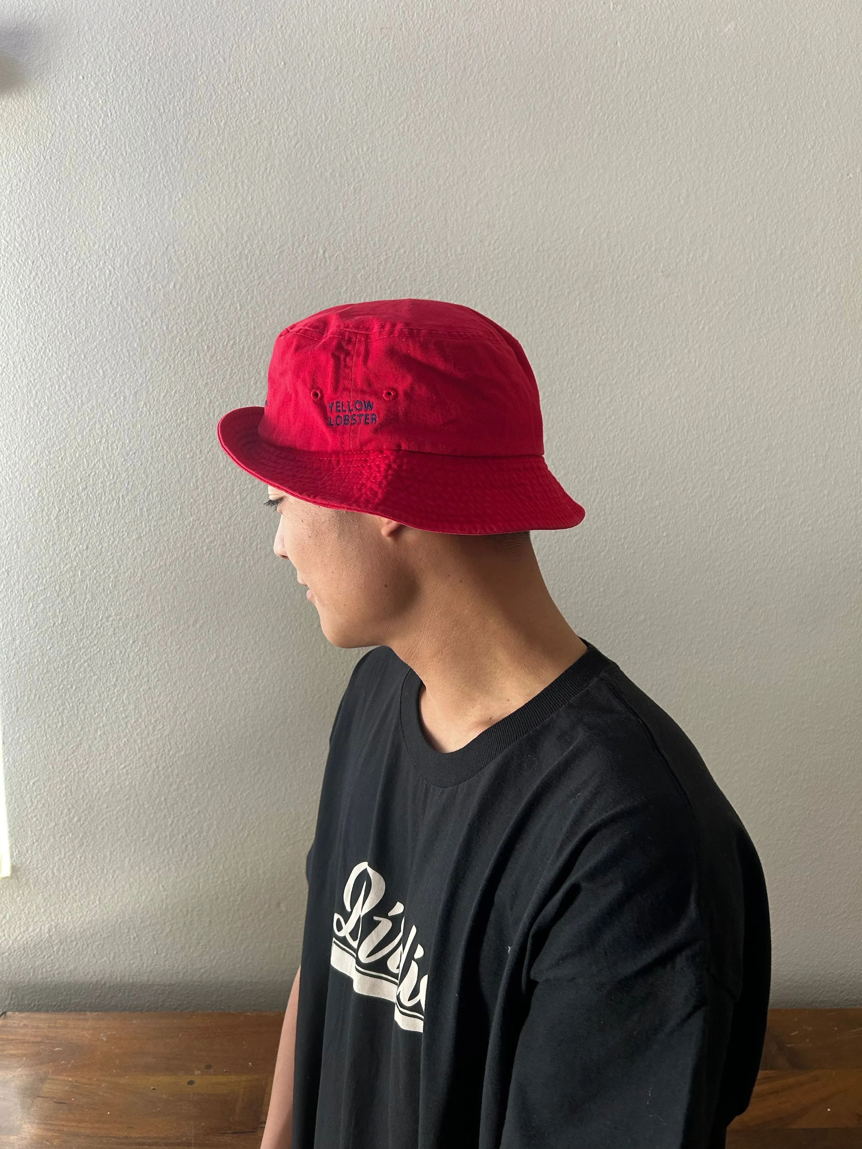 Golf Bucket Hat Red [HWCM005]