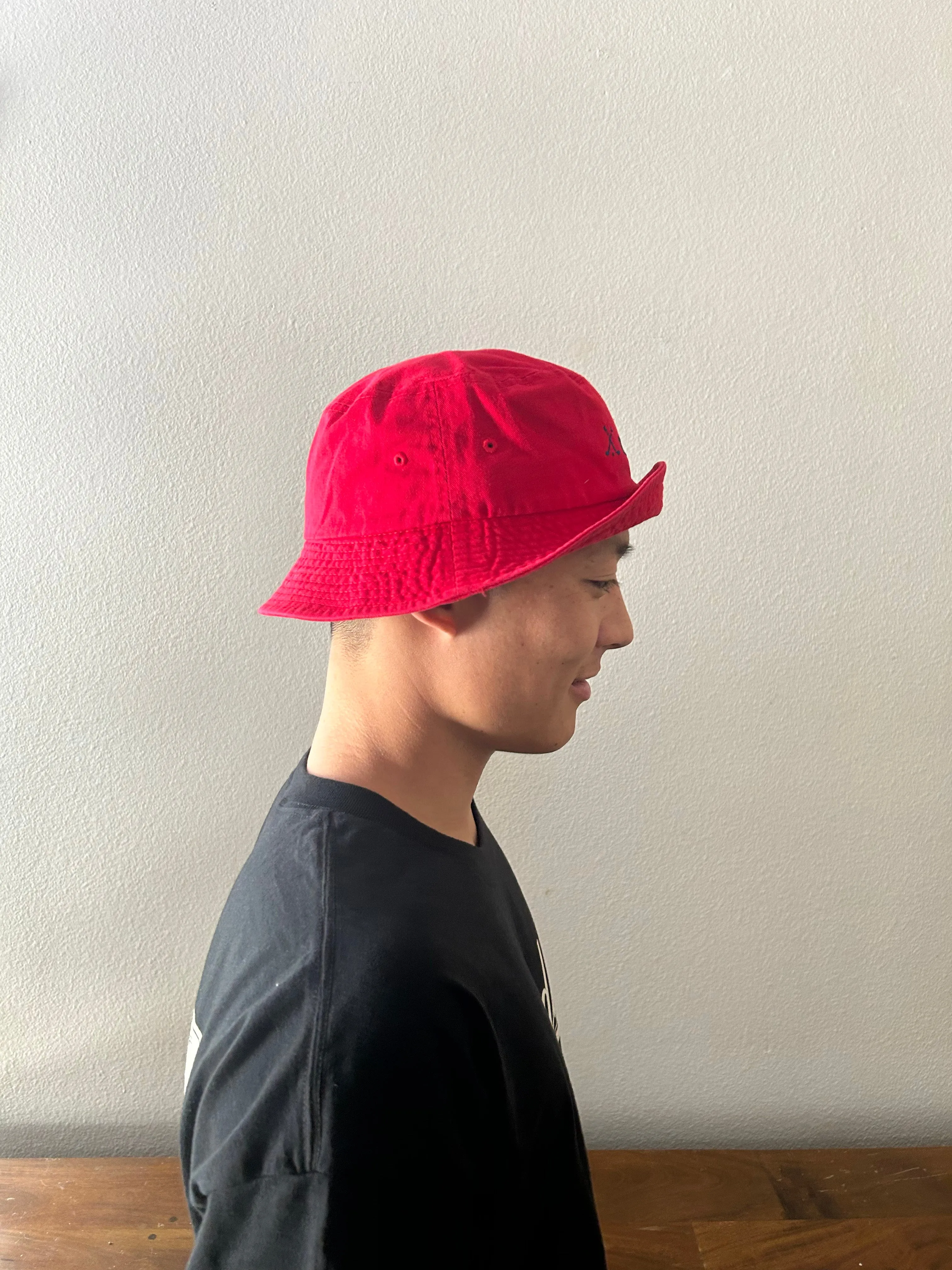 Golf Bucket Hat Red [HWCM005]