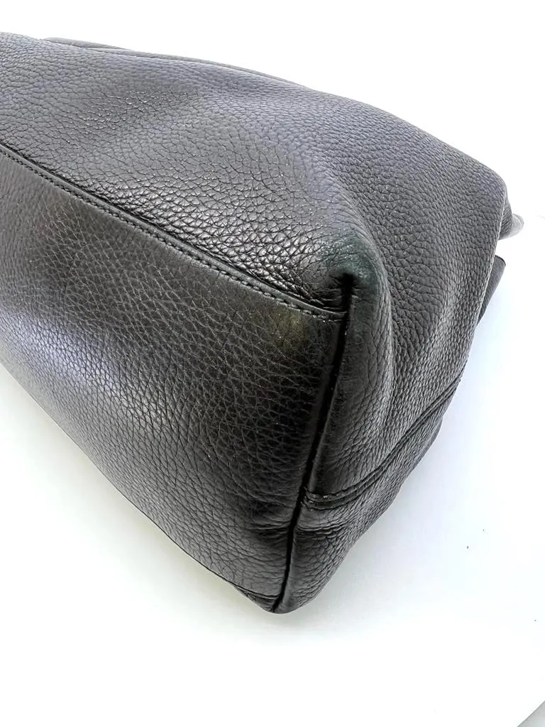 GUCCI SOHO LEATHER CHAIN SHOULDER BAG