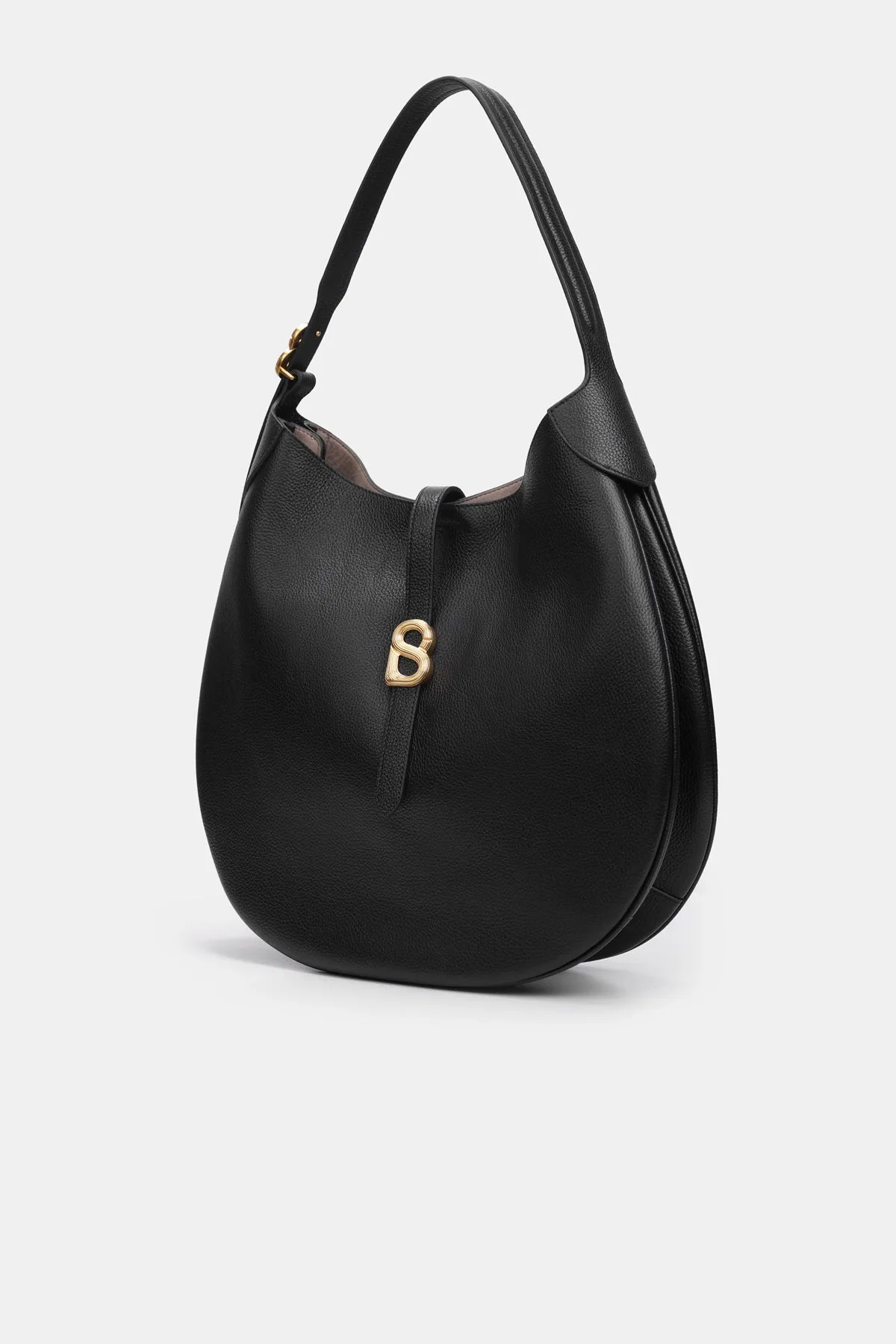 Halo Hobo Bag - Black