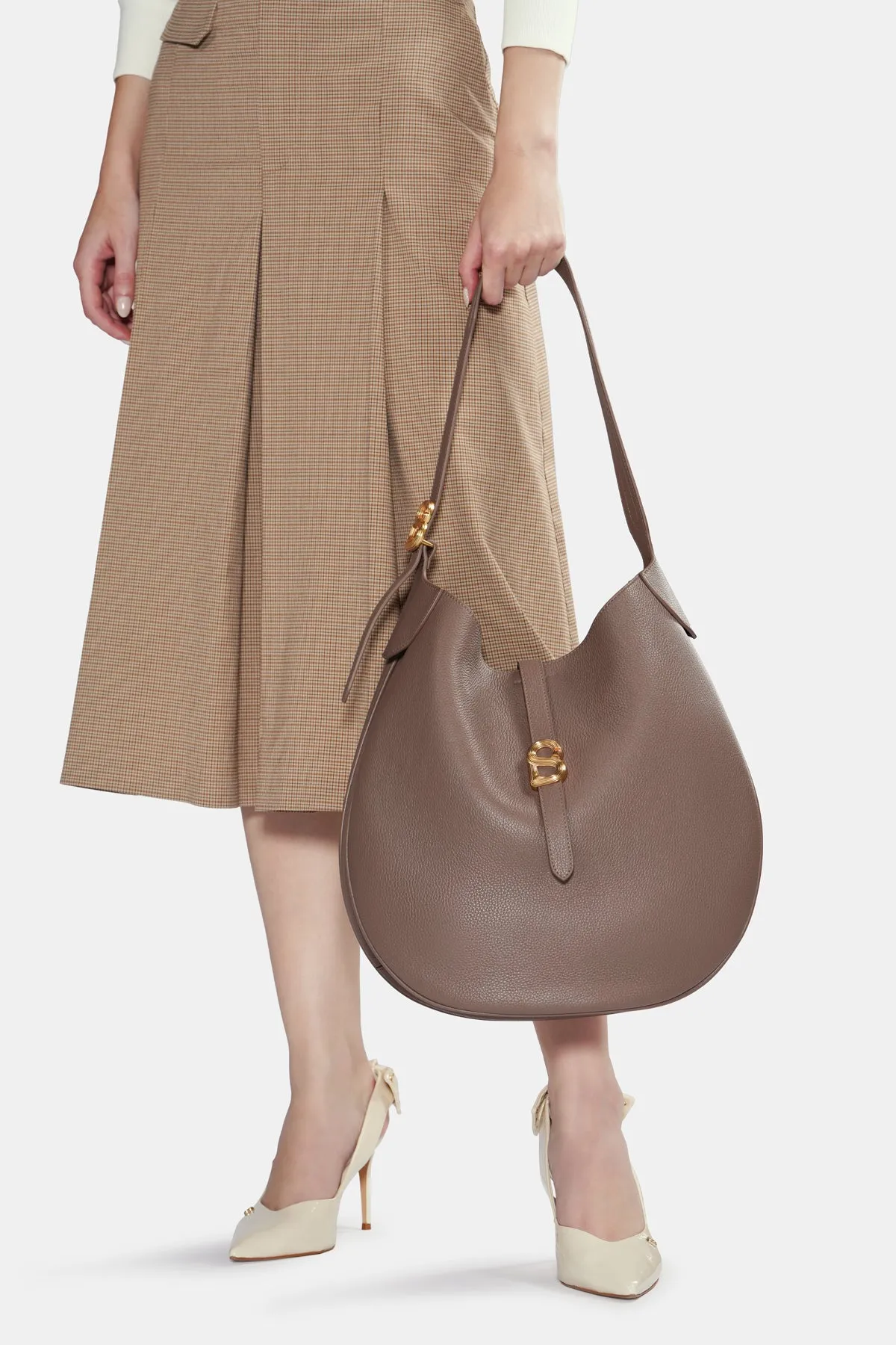 Halo Hobo Bag - Fossil