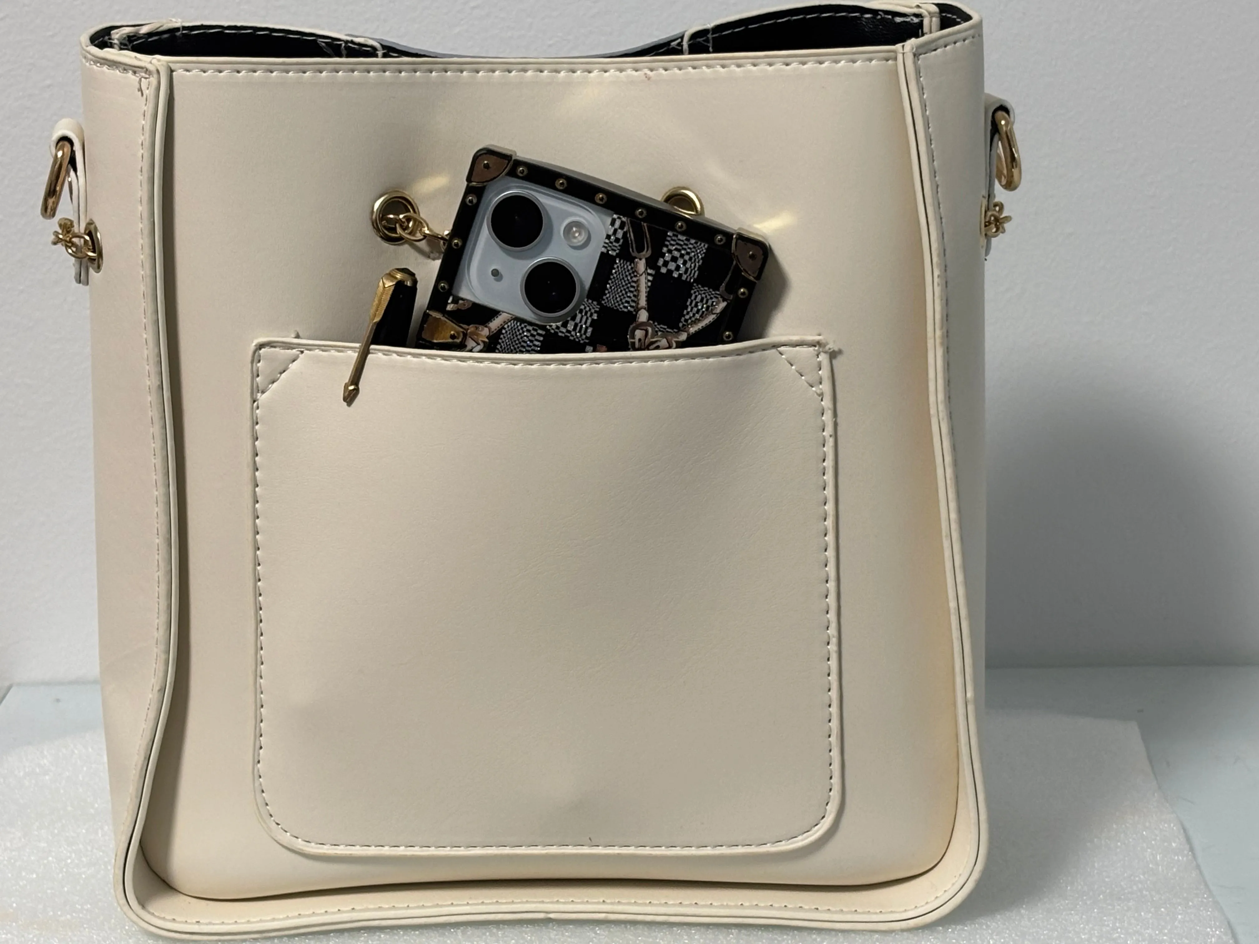 Handbag with Shoulder Strap | 3 Compartment | Boho | Bohemian | Stylish | Trendy | House Of Jax Studio