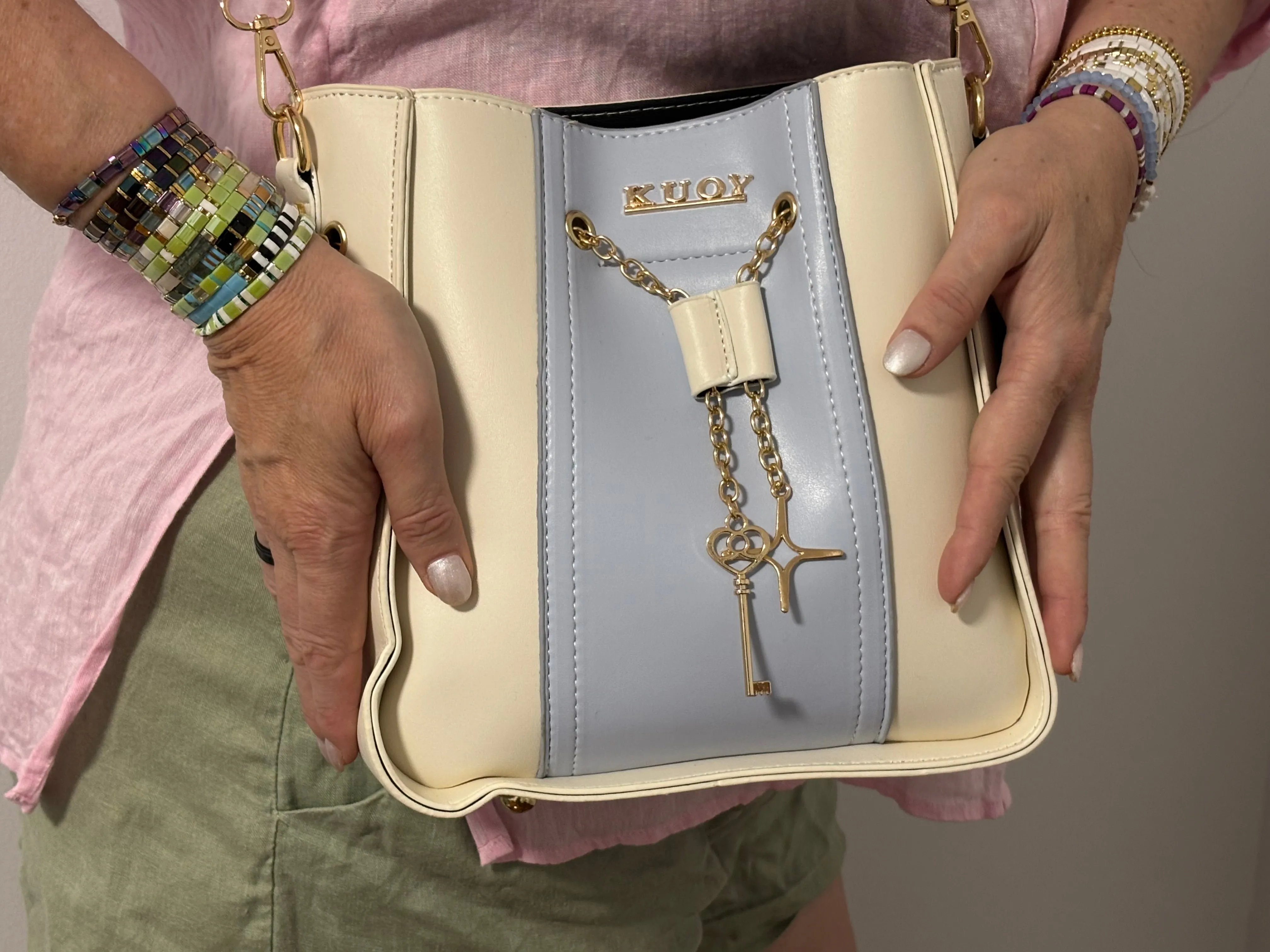 Handbag with Shoulder Strap | 3 Compartment | Boho | Bohemian | Stylish | Trendy | House Of Jax Studio