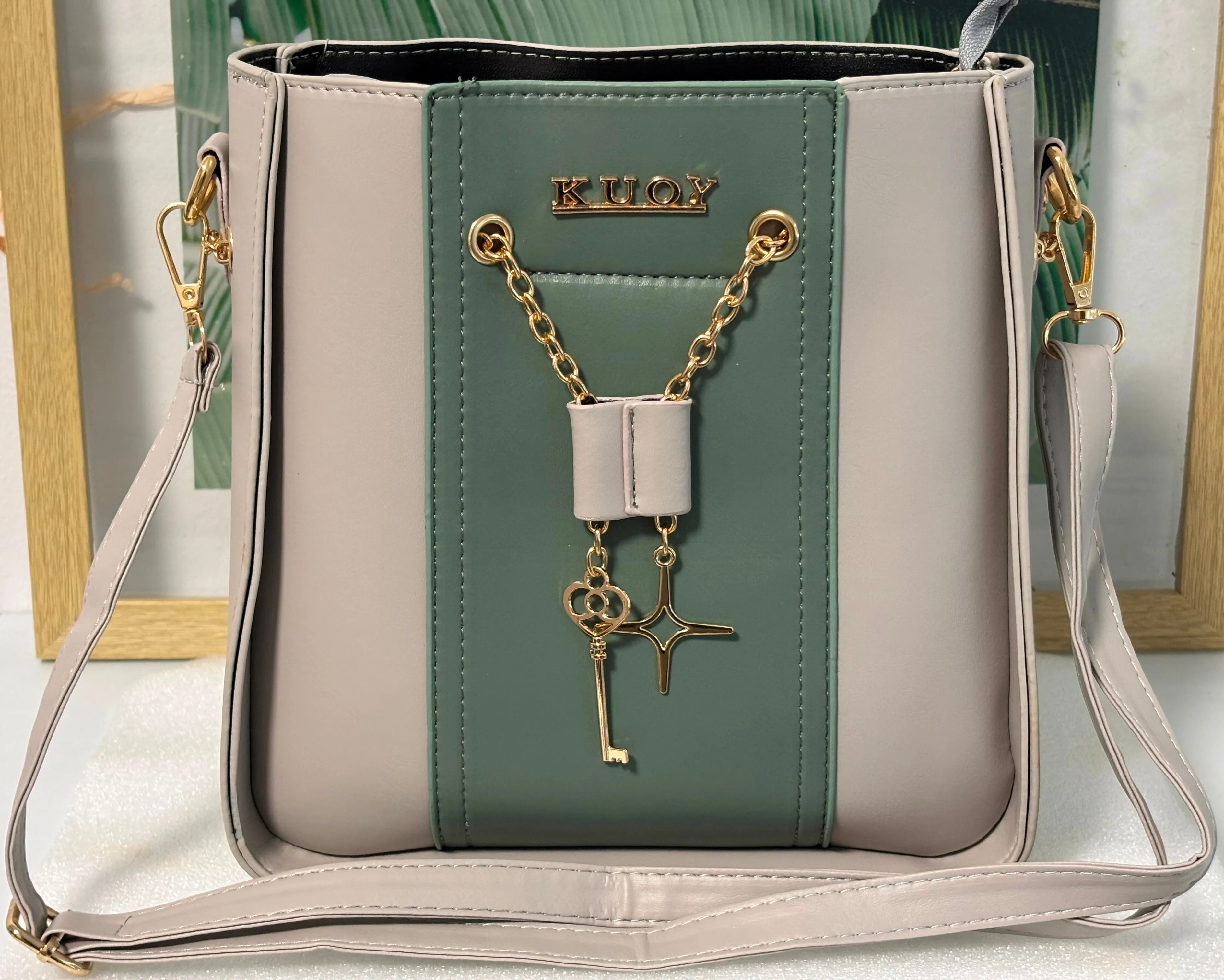 Handbag with Shoulder Strap | 3 Compartment | Boho | Bohemian | Stylish | Trendy | House Of Jax Studio