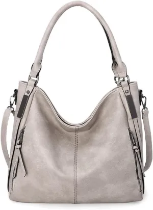 Handbags and Purses for Women PU Leather Top Handle Satchel Large Shoulder Bag Fashion Ladies Tote