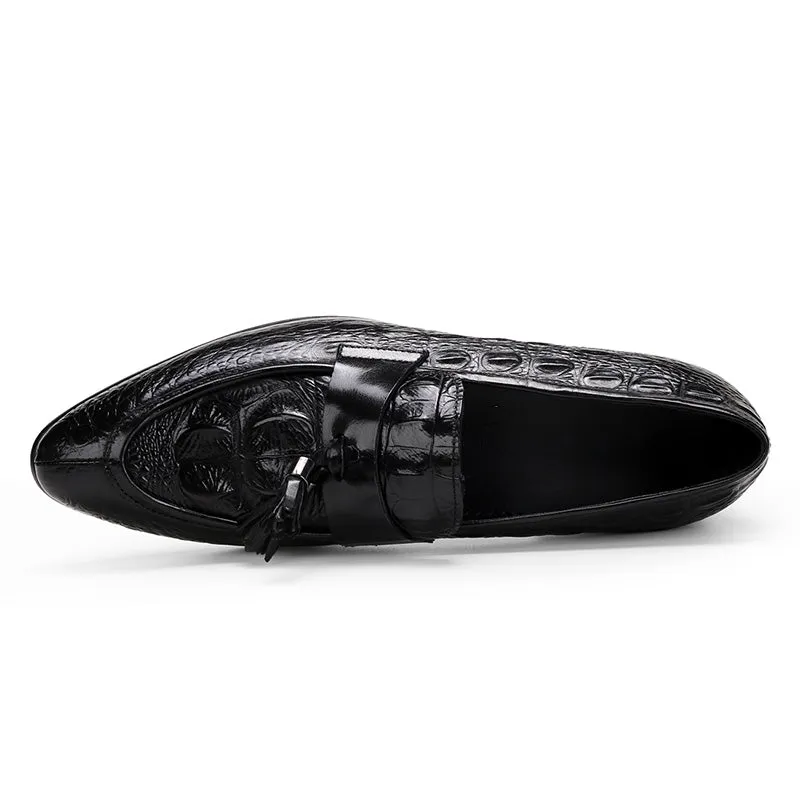Handcrafted Men's Tassels Loafers