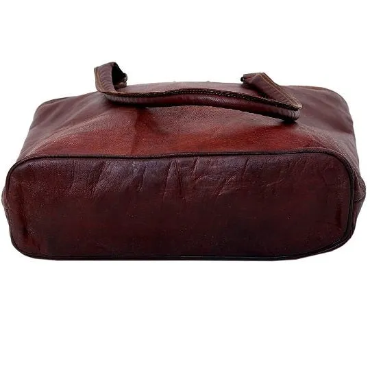 Handmade Genuine Leather Woman Tote Bag