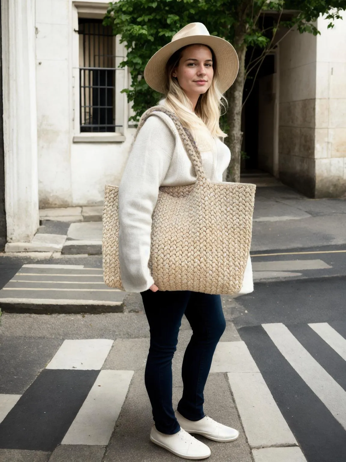 Harmony Knots Beach Bag