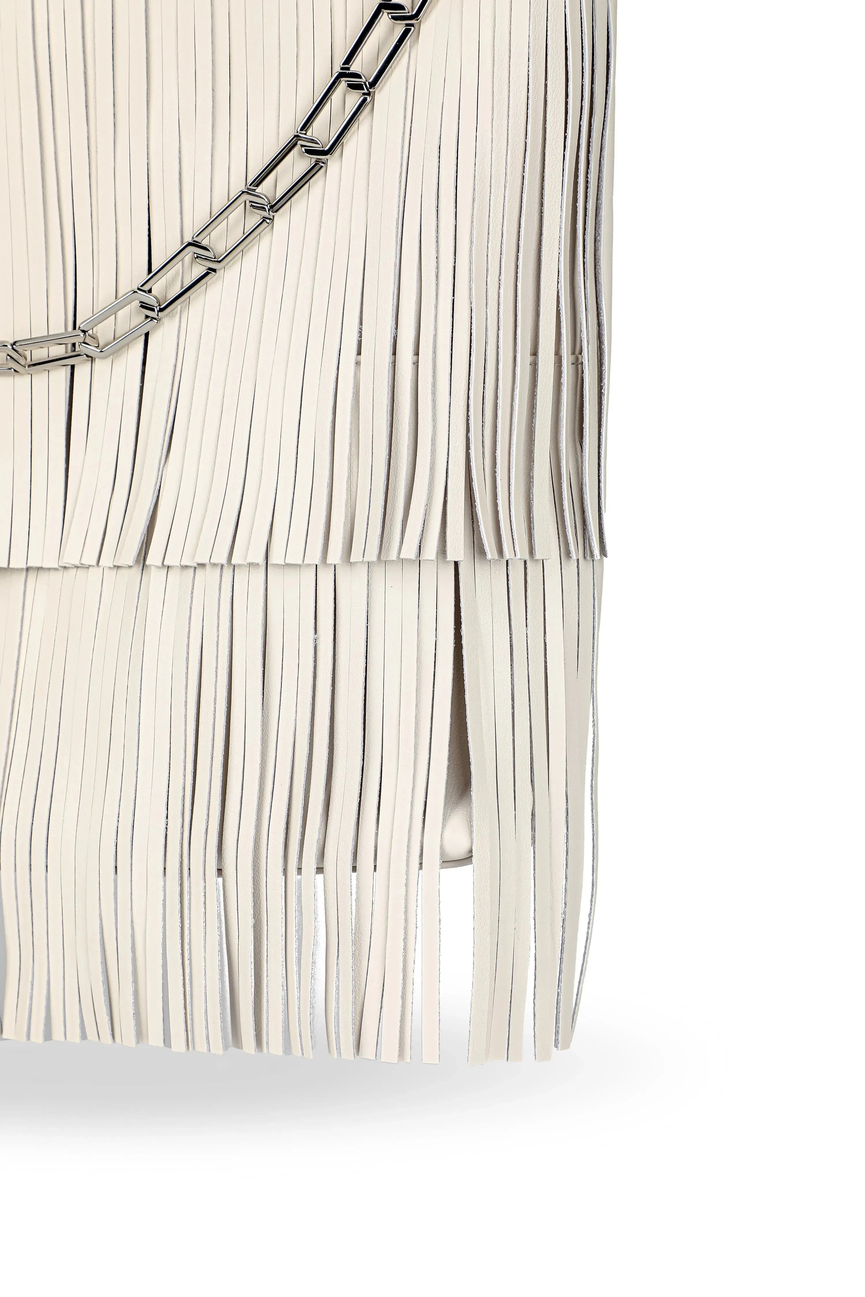 Harper Leather Bag, Off-White by Bob Oré