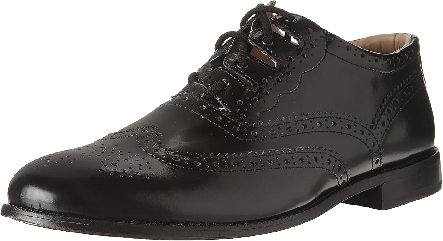 Highlander Leather Ghillie Brogue Kilt Shoes: Traditional Scottish Piper & Highland Wedding Shoes with Extra Long Laces & Tassels - UK Sizes