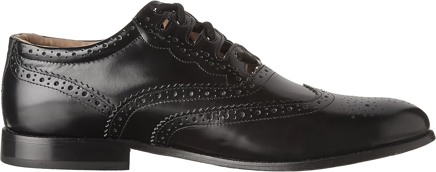 Highlander Leather Ghillie Brogue Kilt Shoes: Traditional Scottish Piper & Highland Wedding Shoes with Extra Long Laces & Tassels - UK Sizes