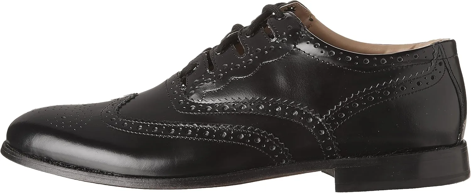 Highlander Leather Ghillie Brogue Kilt Shoes: Traditional Scottish Piper & Highland Wedding Shoes with Extra Long Laces & Tassels - UK Sizes