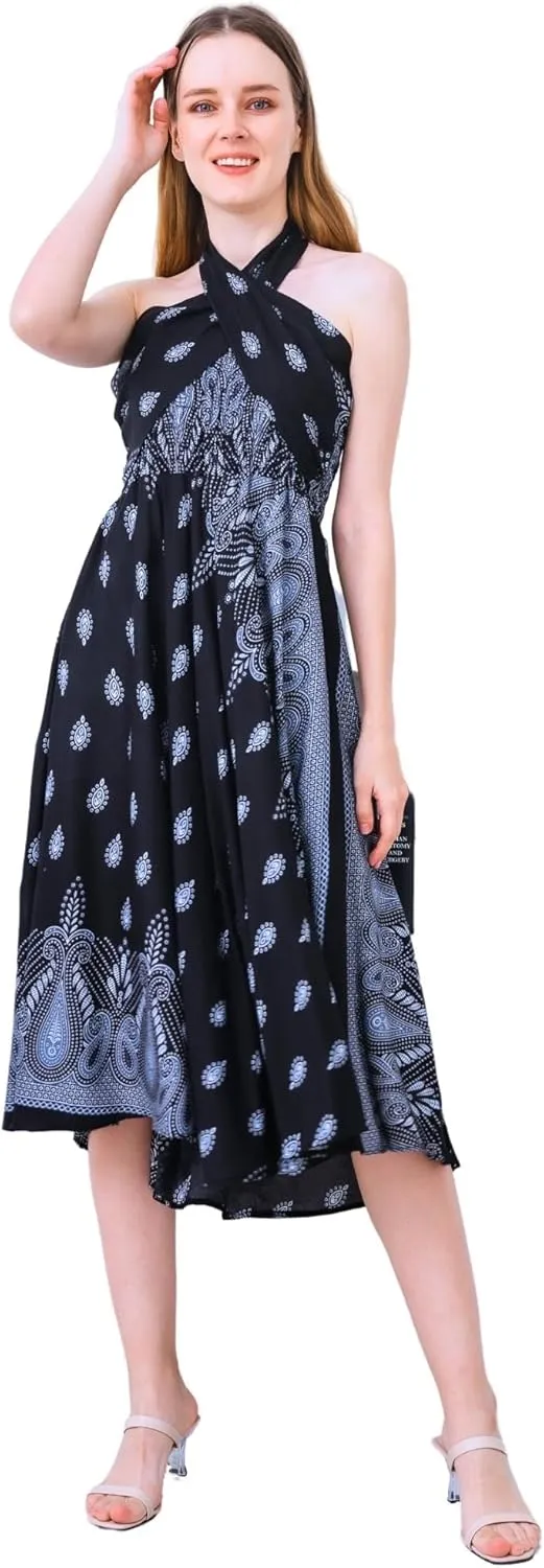 Hippie Skirt Boho Dress Bohemian Gypsy Maxi Long Skirts for Women Summer midi Beach Dress